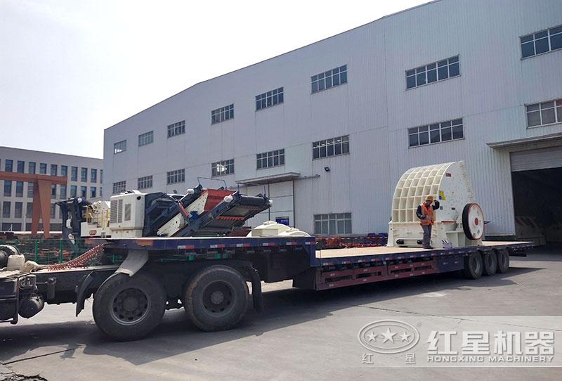 pcz1615重錘破可以制砂嗎，附現(xiàn)場視頻